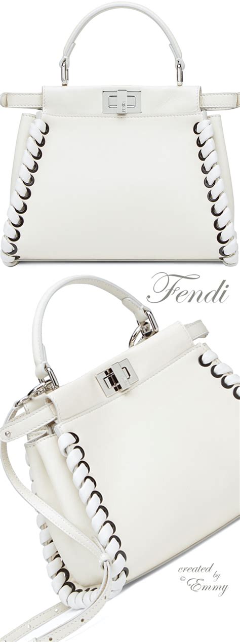 fendi iridia white|Fendi jewelry.